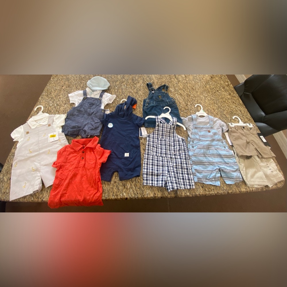 Infant Overalls, Rompers & Shorts
Polo, Carters, TommyBahama, CalvinKlein & More